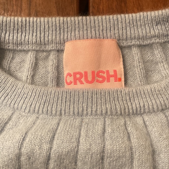 Crush Cashmere Sweater Light Blue - Picture 2 of 4